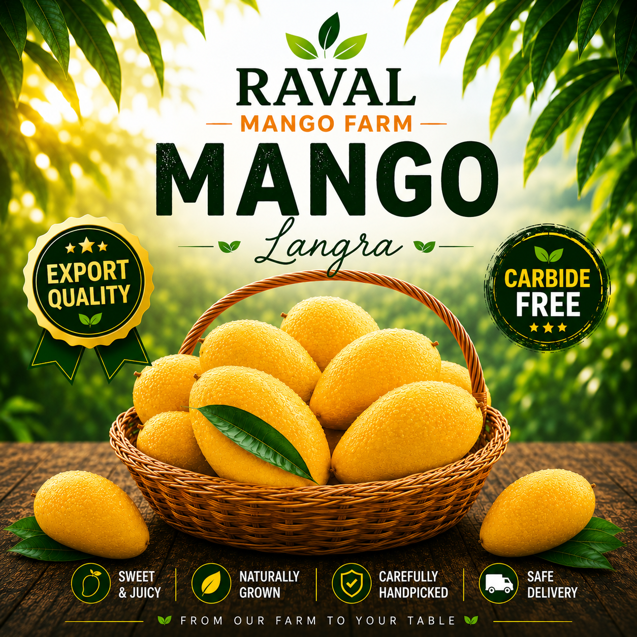 LANGRA FRESH MANGO BOX