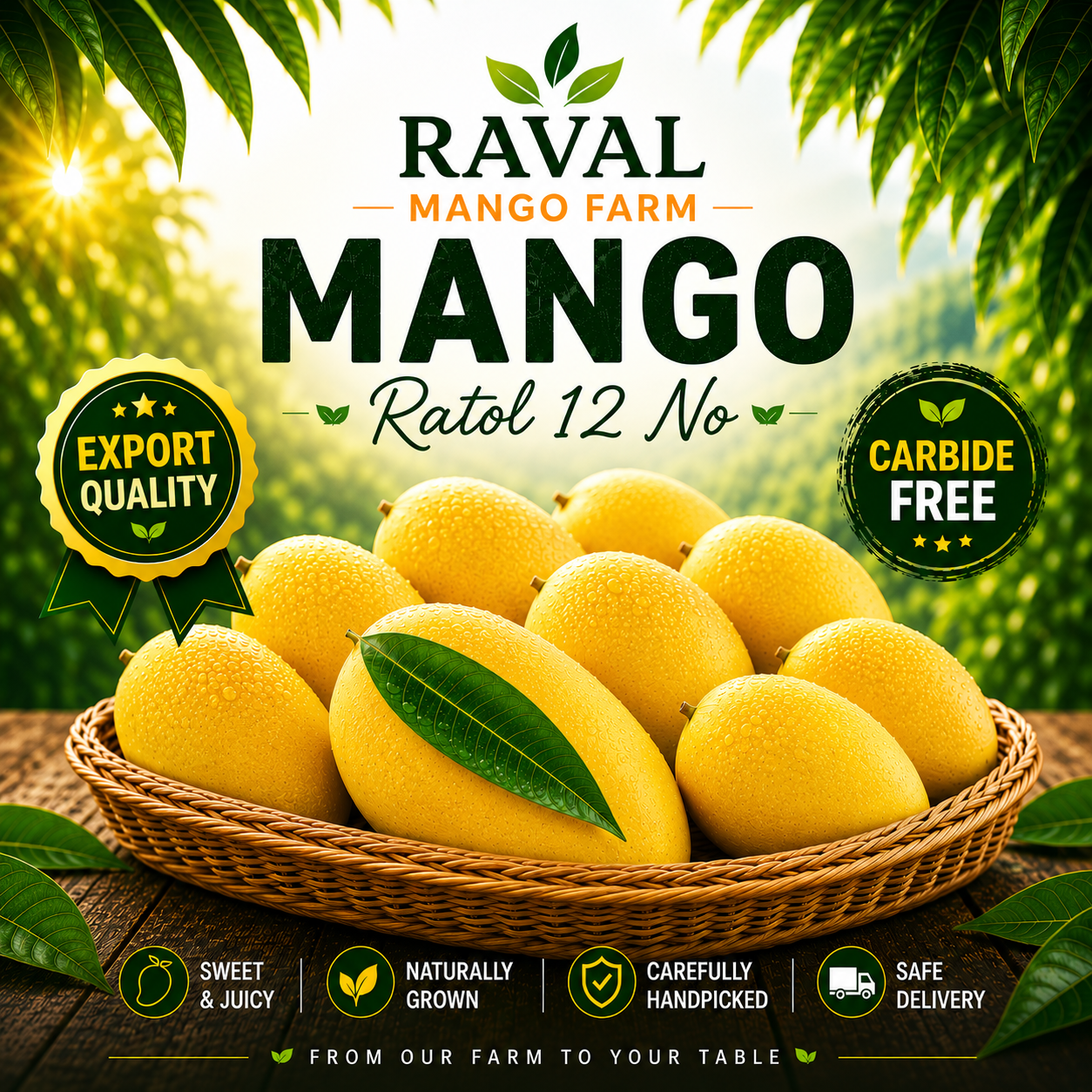 RATOL 12 No FRESH MANGO BOX