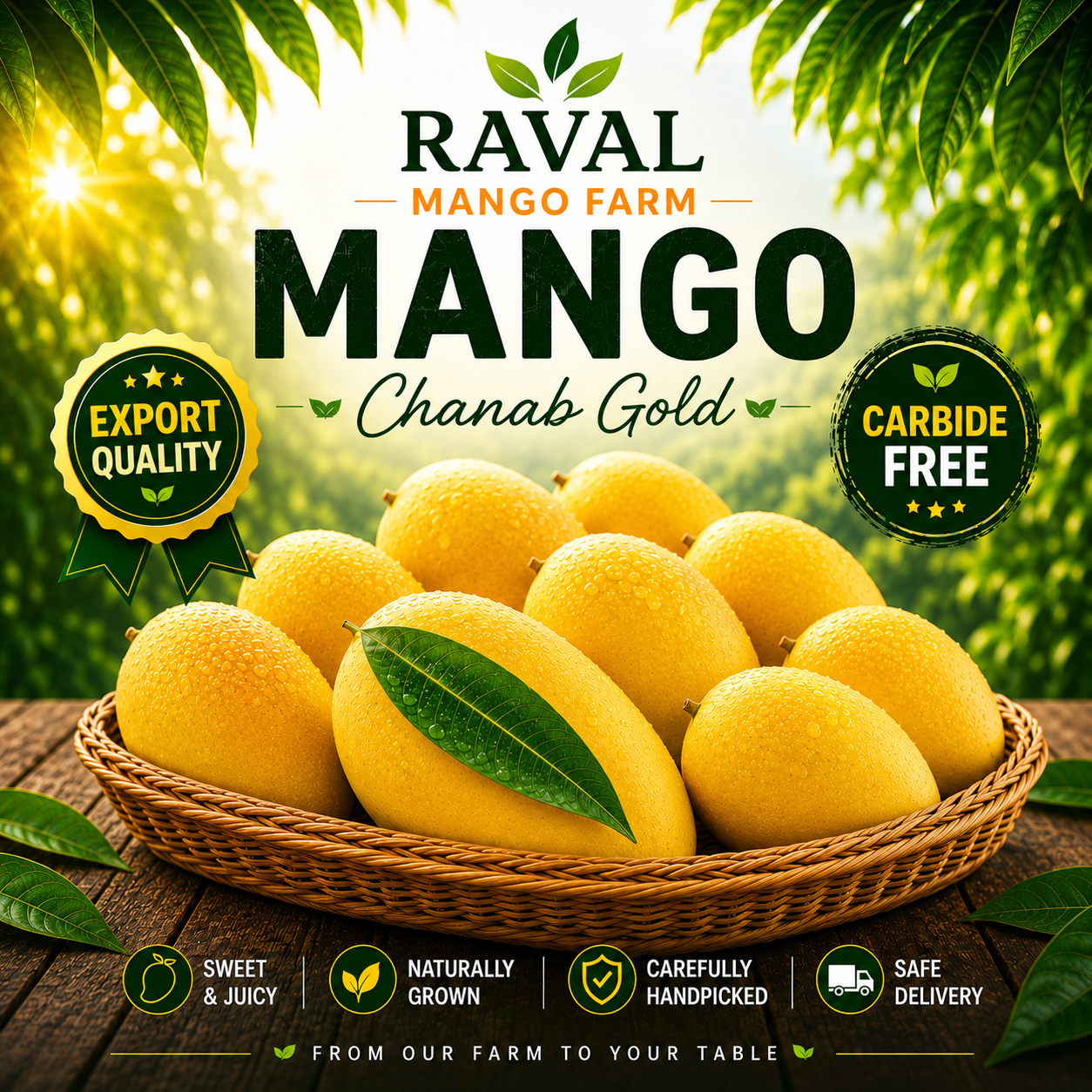CHANAB GOLD FRESH MANGO BOX