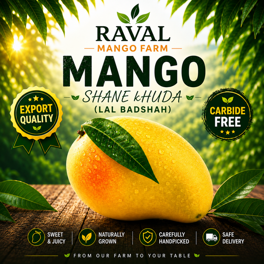 SHANE KHUDA ( LAL BADHSHAH) FRESH MANGO BOX