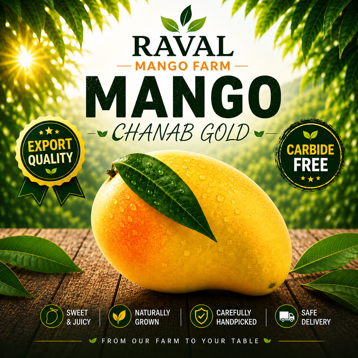 CHANAB GOLD FRESH MANGO BOX